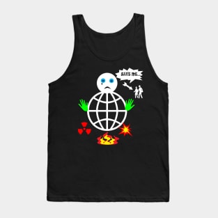 save the planet earth Tank Top